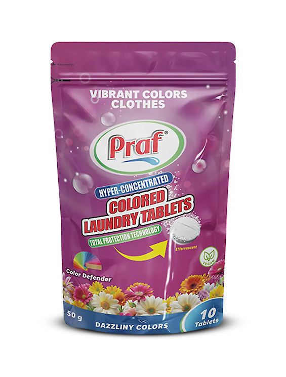 Colored Laundry Tablets