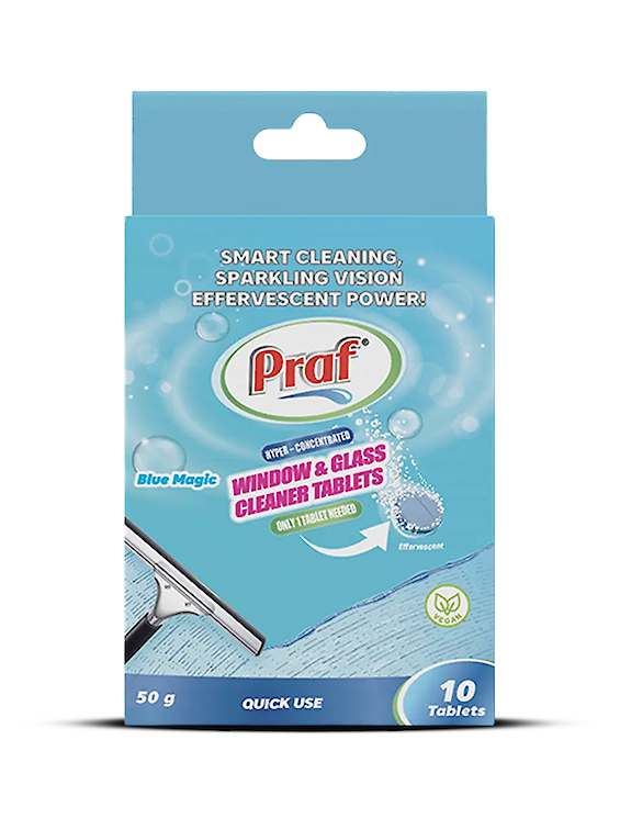 Window & Glass Cleaner Tablets Blue Magic