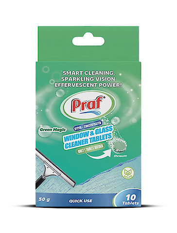Window & Glass Cleaner Tablets Green Magic