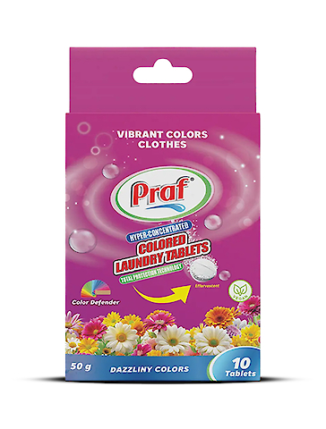 Colored Laundry Tablets