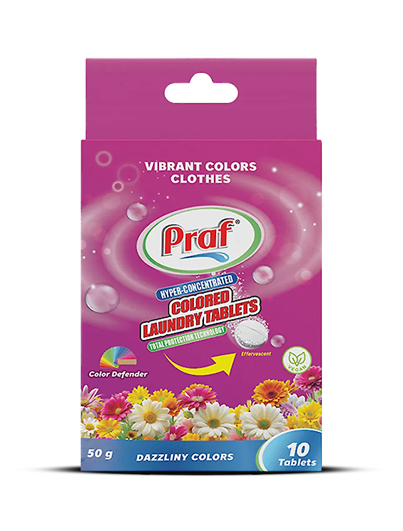 Colored Laundry Tablets